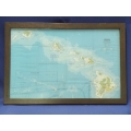 Hawaii Close - Up USA National Geographic Map Poster